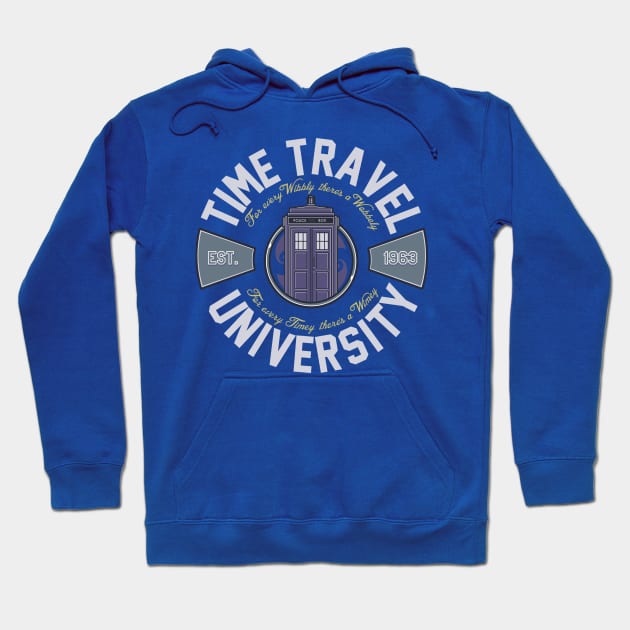 Time Travel University Hoodie by Arinesart